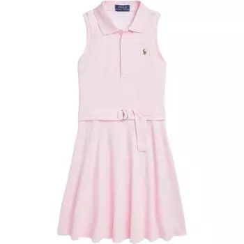 Платье Polo Ralph Lauren с логотипом, без рукавов, детское, розовое 313965176-004 XL