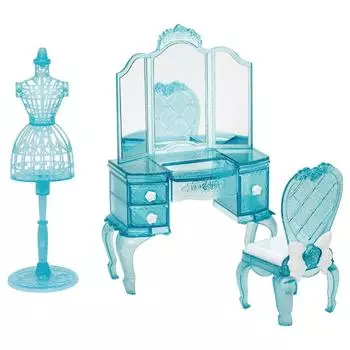 Платье TAKARA TOMY Dreaming Princess Crystal Dresser для детей 3 лет, игрушка прошла сертификацию ST Mark по безопасности Licca TAKARA TOMY Licca-chan LF-08