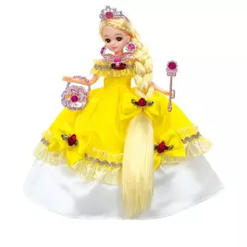 Платье Takara Tomy Licca-chan LW-23 Fantasy Princess, ярко-желтое платье, игровая игрушка для детей от 3 лет