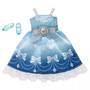Платье Takara Tomy My First Dress Ribbon Crystal Play Toy Ages Licca-chan LW-02 Dress-up 3+