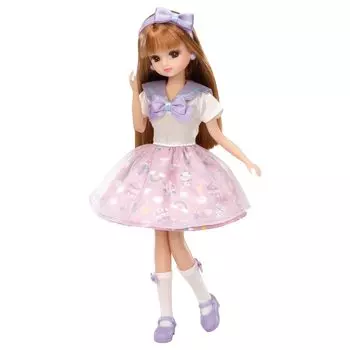 Платье Takara Tomy Yumekawa Yuenchi Play Toy Ages Licca-chan LW-09 Dress-up 3+