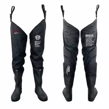 [ПЛАТЬЕ] Вейдерсы AIRBORNE Airborne Radial Sole XL Черные Рыболовные Длинные Сапоги Ботинки Водонепроницаемые Морская Рыбалка Горные Реки Плавающие