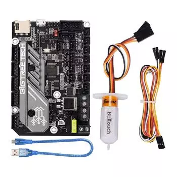 Плата управления SKR Mini E3 V3.0, 32-битная бесшумная плата + модернизированная система радиатора BLTouch, контроллер 3D-принтера для Ender3