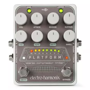 Platform Стерео Компрессор Лимитер Компрессор Эффектор ELECTRO-HARMONIX / серый