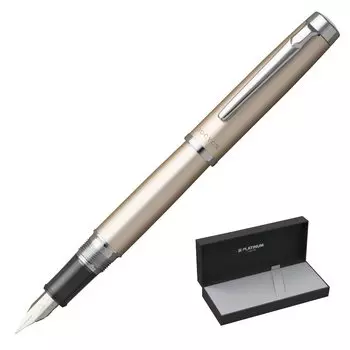 Платиновая перьевая ручка Перьевая ручка Procion Luster Champagne Gold Fine Point PNS-8000#78-2