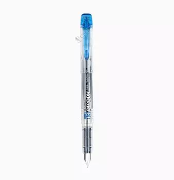 Платиновая ручка перьевая ручка Preppy Blue Black PPQ-200 3-2 синий
