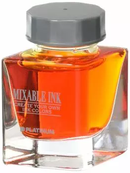 Platinum Fountain Pen Bottle Ink Mixable 30 Sunny Yellow INKM-1000-30
