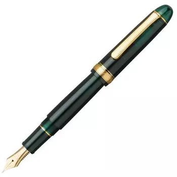 Platinum Fountain Pen Fountain Pen UEF Ultra Fine Font Laurel Green Century Regular Imported Product #3776 PNB-15000 41-9