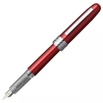 Platinum Fountain Pen Plaisir Fine Point Red PGB-1000#70-2