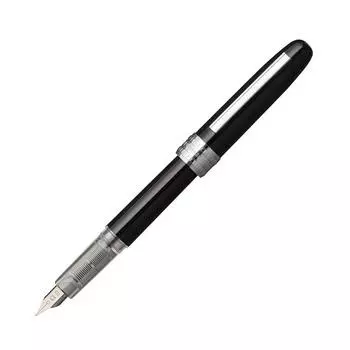 Platinum Fountain Pen Plaisir Medium Point Black PGB-1000#1-3