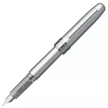 Platinum Fountain Pen Plaisir Medium Point Ice White PGB-1000B#3-3
