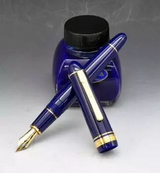 Platinum fountain pen PLATINUM PRESIDENT 59 Blue PTB-20000P (thin)