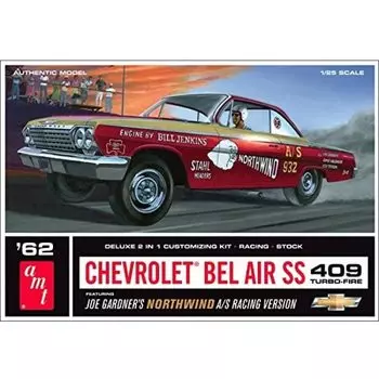 Платтс 1962 Chevrolet Bel Air SS 409 Turbofire 1/25
