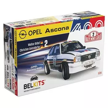 platz bell kit 1/24 opel Ascona 400 1981 monte carlo rally winner plastic model BEL020