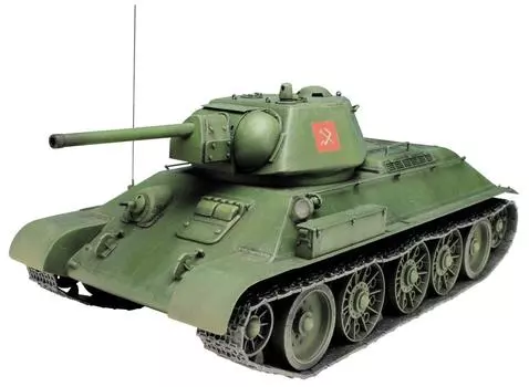 Platz Girls Panzer Movie Pravda High School Пластиковая модель 1/35 и T-34/76 GP-28 чёрный