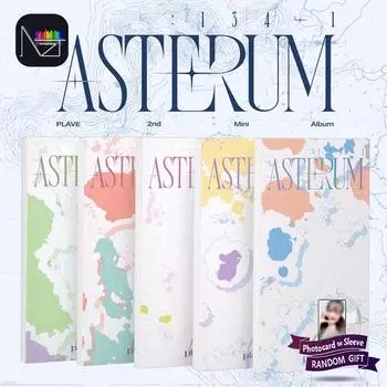 PLAVE 2-й мини-альбом ASTERUM : 134-1 [МИНИ-CD] RANDOM 1PCS