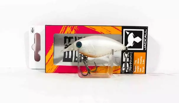 Плавающая приманка Jackall Block Ripper 48 SR Babataku Shirauo (0270)