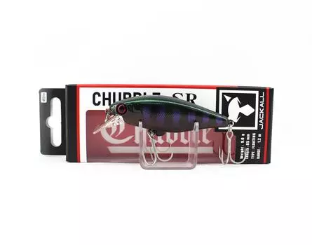 Плавающая приманка Jackall Chubble SR Minnow SK, специальная приманка для слабого освещения (1269)