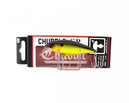 Плавающая приманка Jackall Chubble SR Minnow, золотисто-черная (6823)