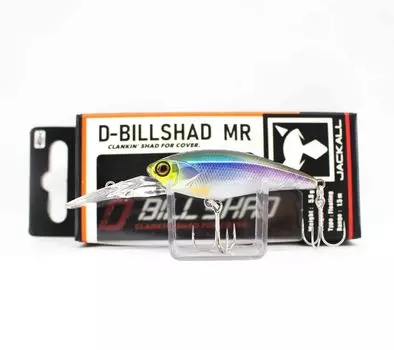 Плавающая приманка Jackall D-Bill Shad 55 MR Ghost Wakasagi (2335)