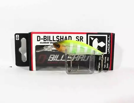 Плавающая приманка Jackall D-Bill Shad 55 SR Таблица Pol Назад Bluegill (7341)