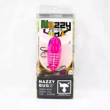 Плавающая приманка Jackall Nazzy Bug, ПП, лягушачья кость (1627 г.)
