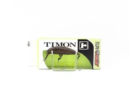 Плавающая приманка Jackall Timon Buri Buri Minnow HF Rattle с погремушкой Tackey Brown (6825)