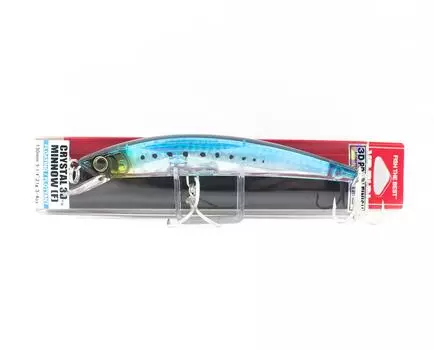 Плавающая приманка Yo Zuri 3D Crystal Minnow 130 мм F1147-GHIW (5884)