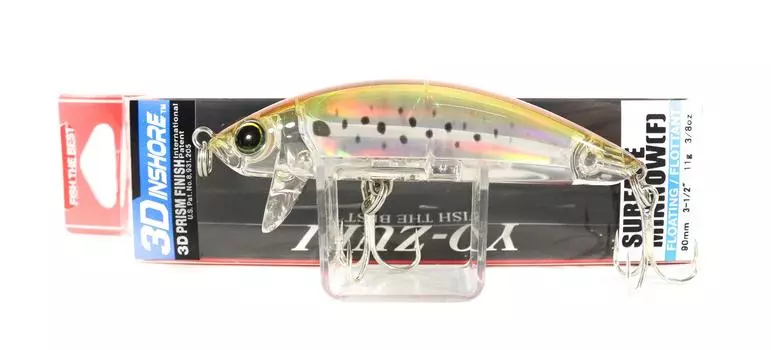 Плавающая приманка Yo Zuri Duel 3D Inshore Surface Minnow 90 R1215-HPBK (3556)