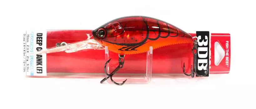 Плавающая приманка Yo Zuri Duel 3DB Deep Crank 70 мм R1108-PCF (4956)