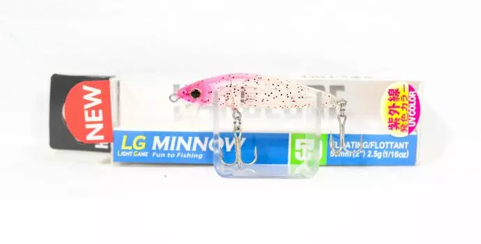 Плавающая приманка Yo Zuri Duel Hardcore LG Minnow 50F F1198-KPRG (2199)