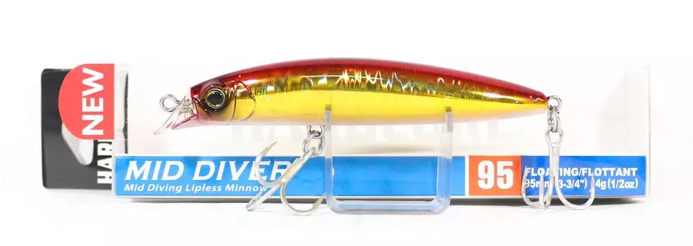 Плавающая приманка Yo Zuri Duel Hardcore Mid Diver 95 F1191-HGR (5726)