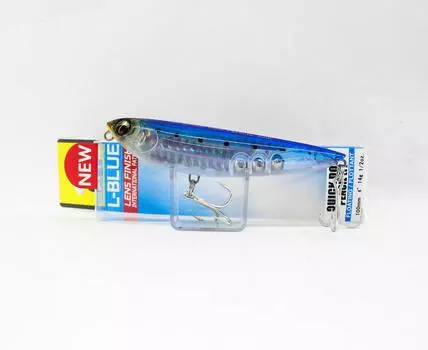 Плавающая приманка Yo Zuri Duel L Blue Quick Dog Pencil 100F F1225-HIW (0582)