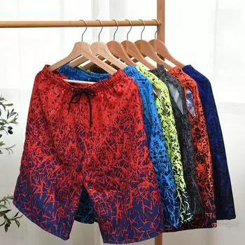 Плавки Мужские шорты Купальники 4XL ~ 5XL Дышащие удобные