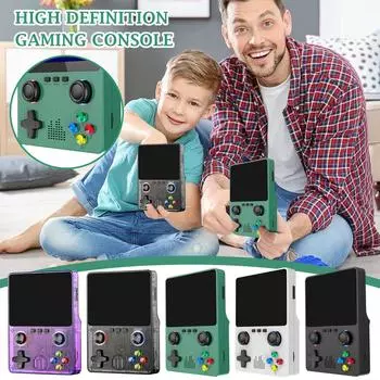 Player Retro Blast 20000+ Console, Ретро портативная игровая консоль, Портативная ретро игровая консоль, Игровая консоль One Size армия зеленый