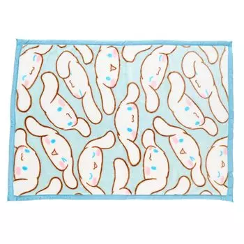 Плед Marushin Lap Throw Sanrio Cinnamoroll Faces Cinnamon, высота 70 x ширина 100 см, симпатичные, пушистые, стильные товары для холодной погоды, доступны в 3 размерах 3245010000