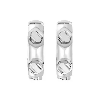 PLEIN Аксессуары Серьги Philipp Plein Jewelry PLEIN CUFF Обычный кафф PJ1EA21EU PLEIN CUFF серьги из нержавеющей стали Серебристый Нержавеющая сталь [PHILIPP
