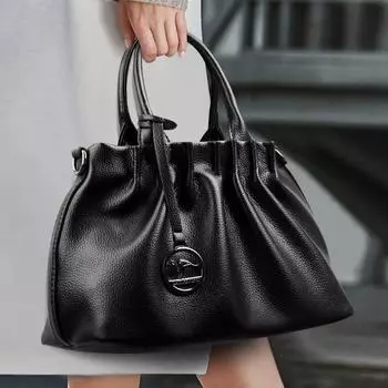 Плиссированная сумка-облако Feeling Exquisite Messenger Bag Сумка через плечо с цепочкой из кожи с текстурой Женская сумка красный