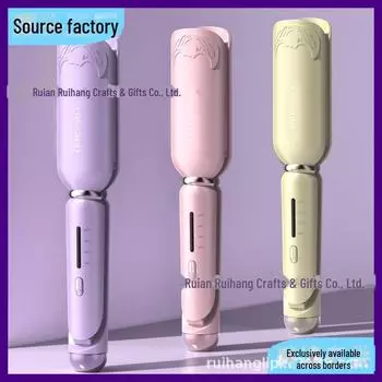 Плойка Egg Roll с 4 скоростями и технологией отрицательных ионов для создания французских локонов 168 розовый