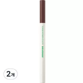 Плоский карандаш для бровей Innisfree 0,3 г, 1 розово-коричневый, 2 шт.