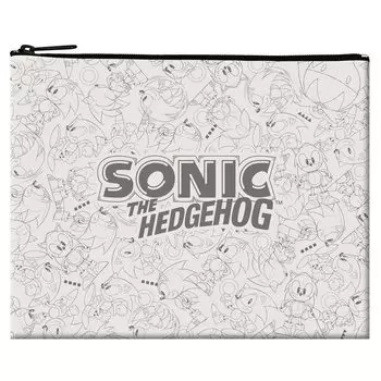 плоский мешочек Sonic Hedgehog синий