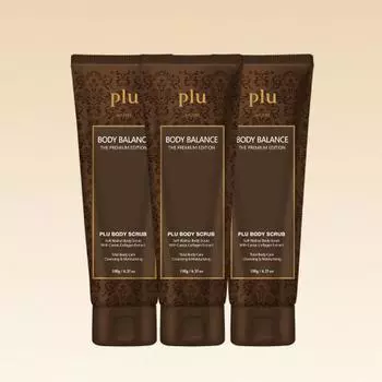 Plu Body Balance The Premium Edition Набор скрабов для тела 3x180 г