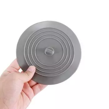 Plug Silicone Sink Leakproof Bathroom Tub Basin Stopper Water Stopper Kitchen Tools Floor Drains белый