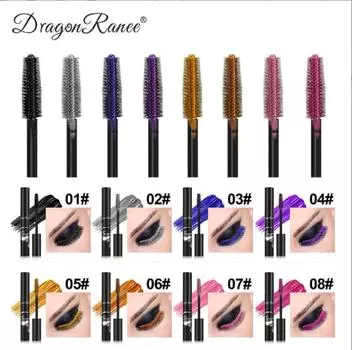 Plump Big Eyes 4D Водостойкая густая удлиняющая подкручивающая длинная тушь для ресниц Кремовая подкручивающая длинная черная удлиняющая