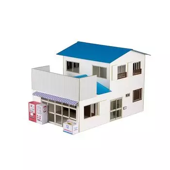 PLUMPMOA HO калибр 1/80 Machikado аксессуары серии магазин Yorozuya бумажный набор диорамные принадлежности MS093