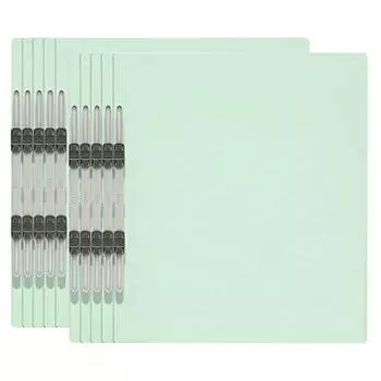 PLUS flat file A4 vertical 2 holes 10 book pack No.021NP 78-595 Blue