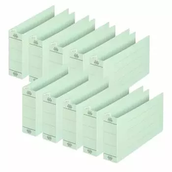 PLUS flat file for unified slips thick binding 500 sheets binding blue 10 books 76-045 E0 NO.062SW