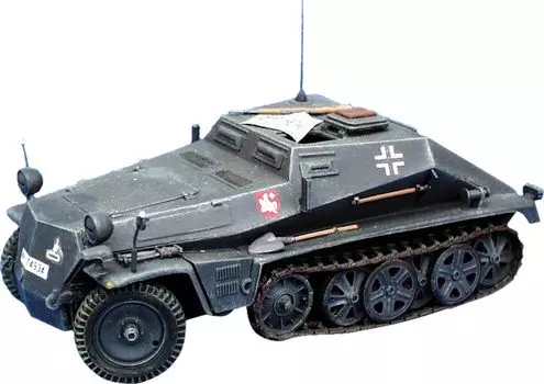 PLUS MODEL Ammunition Transport Vehicle Modification Set Plastic Model Parts PLM107 1/35 Sd.Kfz.252