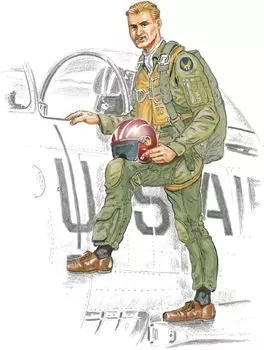 Plus Model Sabre Pilot смоляной набор PLMAL4047 1/48 F-86