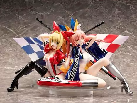 Plus One Nero Claudius Tamamo no Mae Racing Завершенная фигурка Fate/Extra и TYPE-MOON ver. 1/7